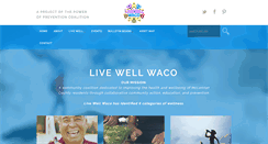 Desktop Screenshot of livewellwaco.com