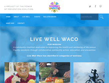 Tablet Screenshot of livewellwaco.com